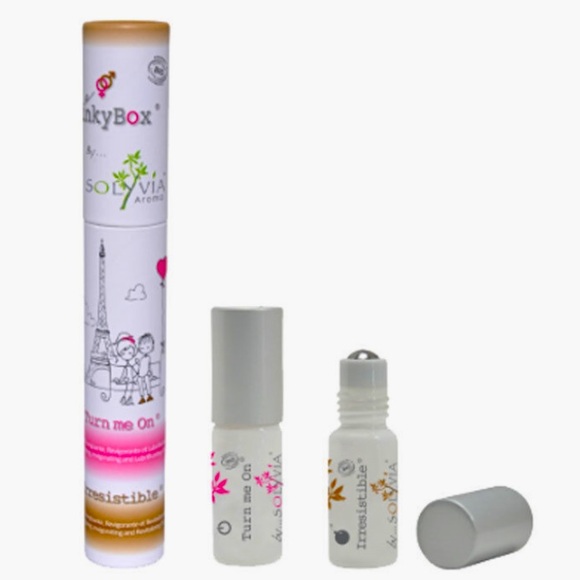 Solyvia Kinkybox Organic Essential Oil Roll On- Turn Me On & Irresistible,France - Picture 2 of 5